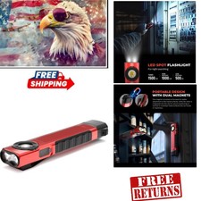 1500 Lumen Portable EDC Flashlight - USB-C Rechargeable with 8 Lighting Modes