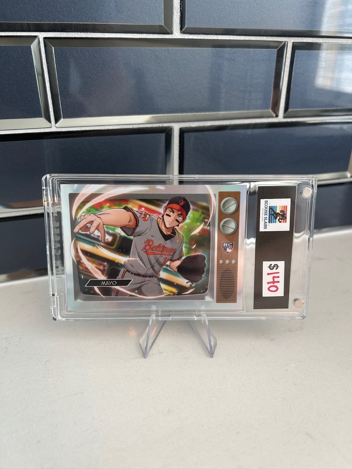 2025 BOWMAN COBY MAYO ANIME CASE HIT SSP ROOKIE RC #BA-2