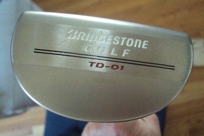 Bridgestone TD-01 mid-mallet putter 34'' w/headcover graphite shaft