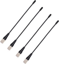 4 PCS Replacement SMA Whip Antenna for Shure UR1 UR5 UR1M P9R P9RA P10R ULXD1 QL
