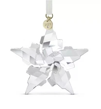 Swarovski Christmas Ornament Annual Edition 2021 Large Clear #5557796 New in Box