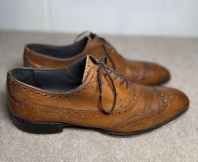 To Boot New York Oxford Brogue Wingtip Dress Shoes Brown  display picture 2