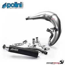 Polini marmitta alta for race per HM CRE50/Derapage 2007>2012 Min.AM6 50X-50R 2T