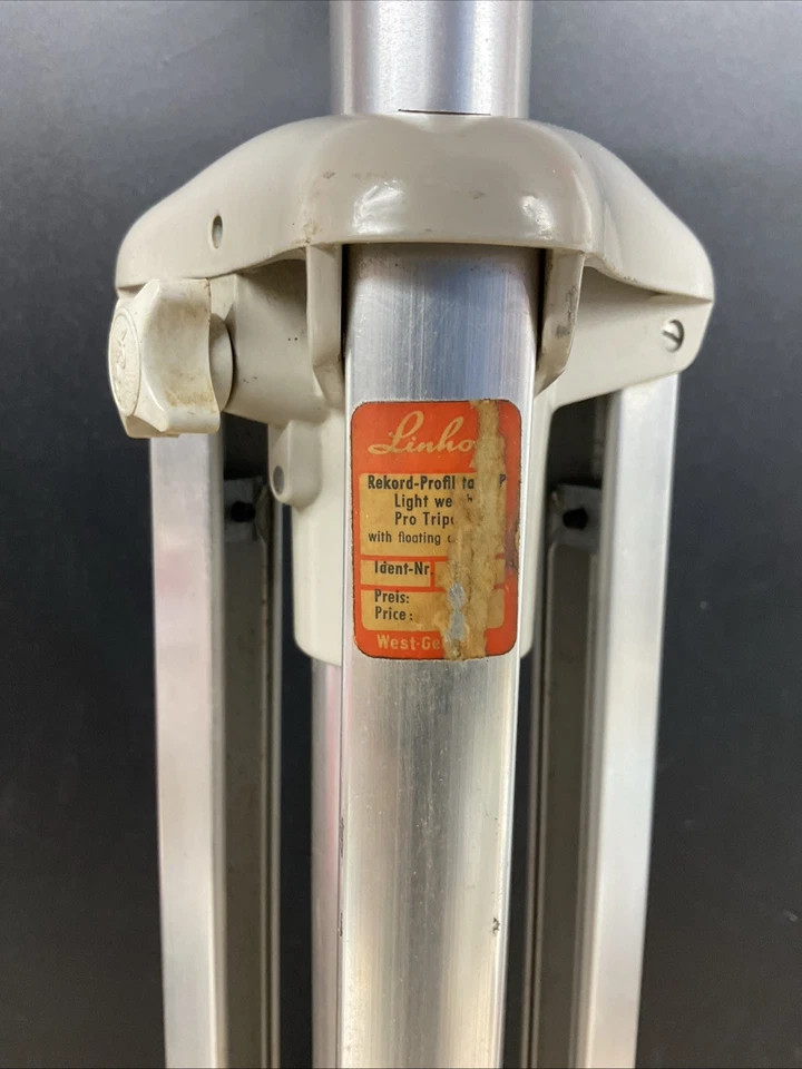 Linhof Rekord-Profil Light Weight Pro Camera Tripod & Patentkopf II Pan Head II - Image 3 of 4