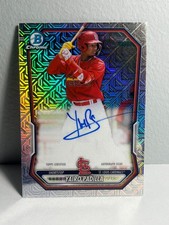 2026 Bowman Chrome Yairo Padilla Mojo ON CARD Auto #BMA-YP St Louis Cardinals