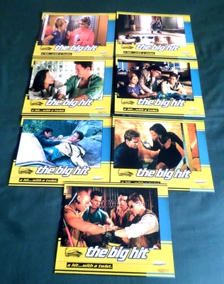 THE BIG HIT -7 x LOBBY CARDS - 8X10 -MARK WAHLBERG- CHRISTINA APPLEGATE - 1998 - Image 1 of 4