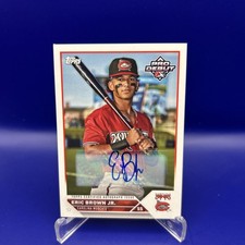 Eric Brown Jr. 2023 Topps Pro Debut Autograph #PD-36 Auto 
