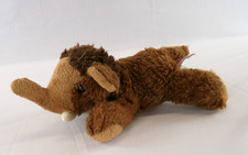 Aurora Wooly Mammoth Plush 8 Inch Mini Flopsie Stuffed Animal Cuddle Toy