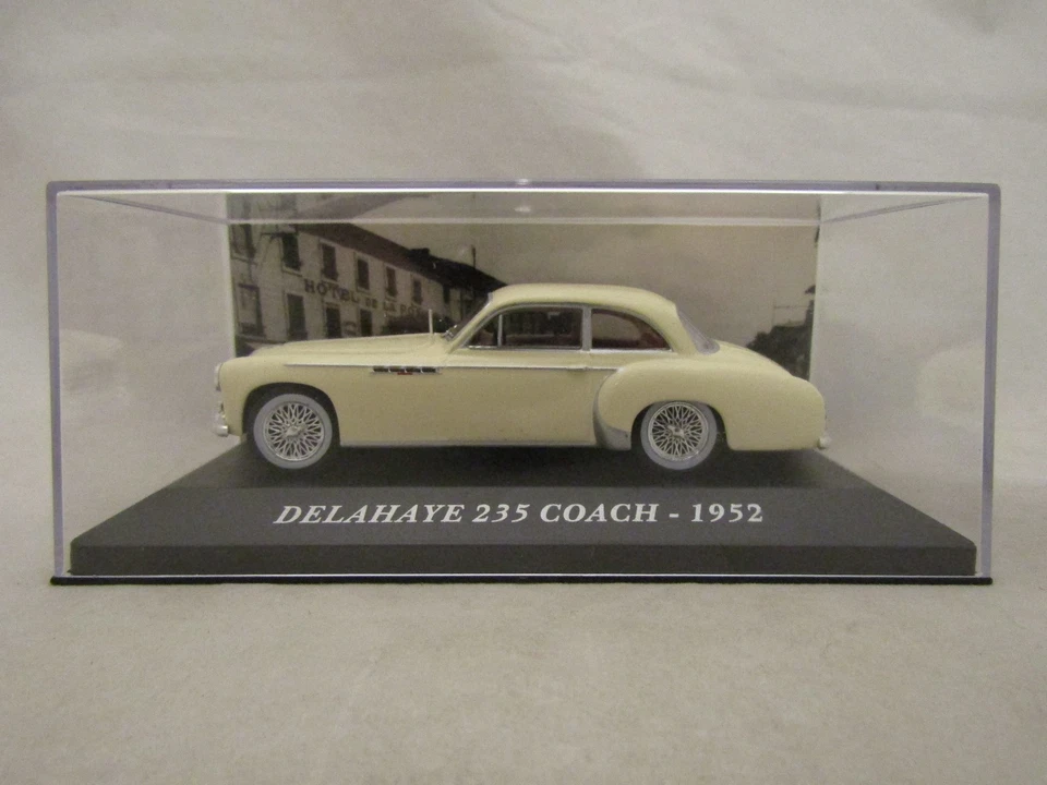 VOITURE 1/43 DELAHAYE 235 COACH 1952 - ALTAYA - Photo 2/4