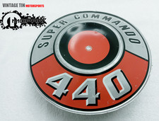 Used Oem Mopar Red 440 Super Commando Air Cleaner Pie Tin Id Plate Used Oem Mopar Red 440 Super Commando Air Cleaner Pie Tin Id Plate