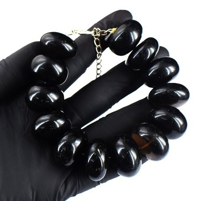 Top Qualität Verkauf Rauchquarz 760,00 cts Perlen Wunderbares Armband RK 16 E736