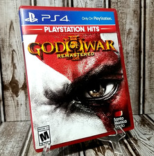 god of War III Remastered (Sony PlayStation 4, 2015) PS4 Red Case Ships Fast!