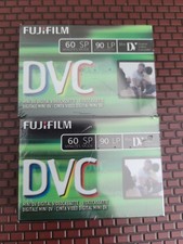 2 FujiFilm Mini DV DVC Camcorder Videocassette Tapes 60 / 90 Minute Sealed