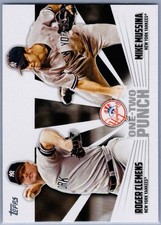 2023 Topps Series 1 - One-Two Punch Roger Clemens, Mike Mussina #12P-21