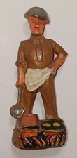 MANOIL 1930s Dimestore Lead Toy Soldier SCARCE M91 COOKS HELPER Barclay