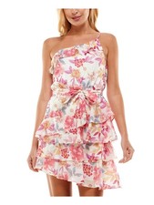 CITY STUDIO Womens Sleeveless Below The Knee Fit + Flare Dress