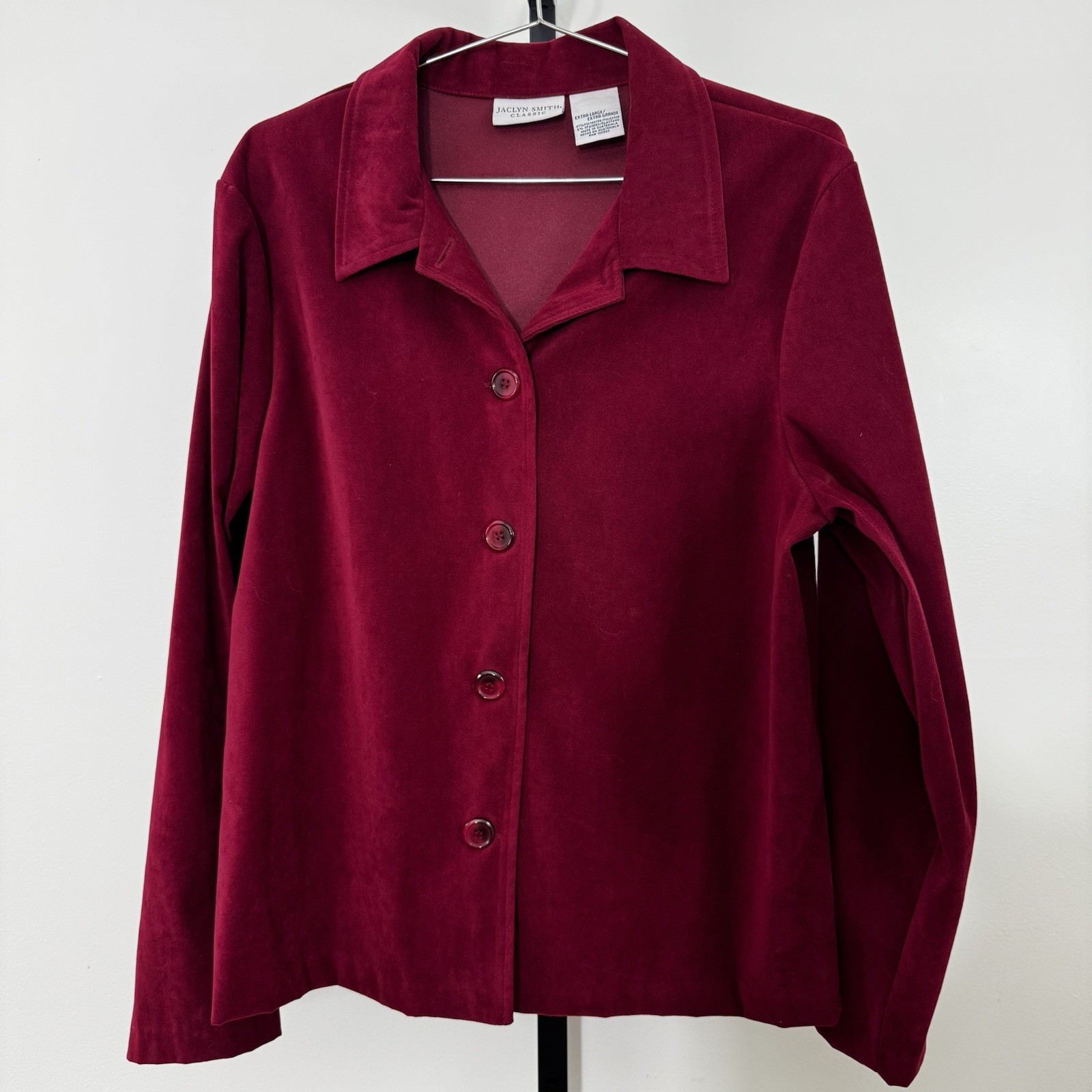 Jaclyn Smith Classic Button Front Top Women’s XL … - image 1