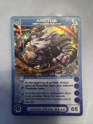 Chaotic TCG Arctus Max Wisdom Max Energy, 105 Courage