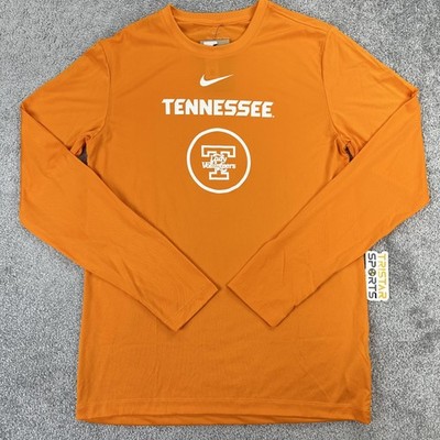 Tennessee Lady Volunteers Shirt Mens Small Orange Nike Dri Fit PE Team Issue UT