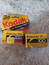 Sealed 2 Kodak Kodacolor 100 35mm Film 24 and 36 exp - AS PICTURED. Expired