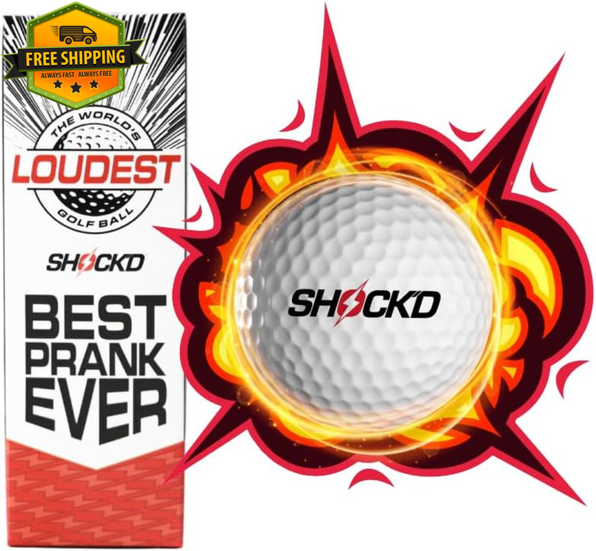 S Exploding Sound Novelty Joke Ball Set 3 Pack