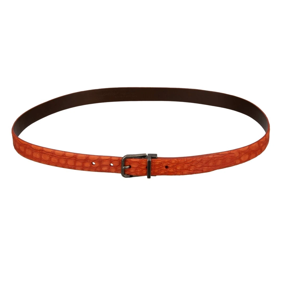 Ceinture Western Homme Dolce & Gabbana - Taille 40, Cuir, Boucle Ornée, Neuve Sans étiquette
