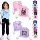 Kids Girls KPop Music Devil Hunters Jacket  Baseball Uniform Top Outerwear