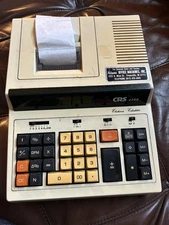 Vtg CRS 4200 Printing Calculator Electronic