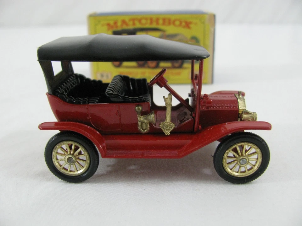 Vintage Lesney Matchbox Y-1 Models of Yesteryear 1911 Ford Model T w/ Box New! - Image 2 of 4