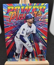2025 Topps Chrome Update Series - Power Players Mookie Betts #PP-41 ⚾️🔥⚾️