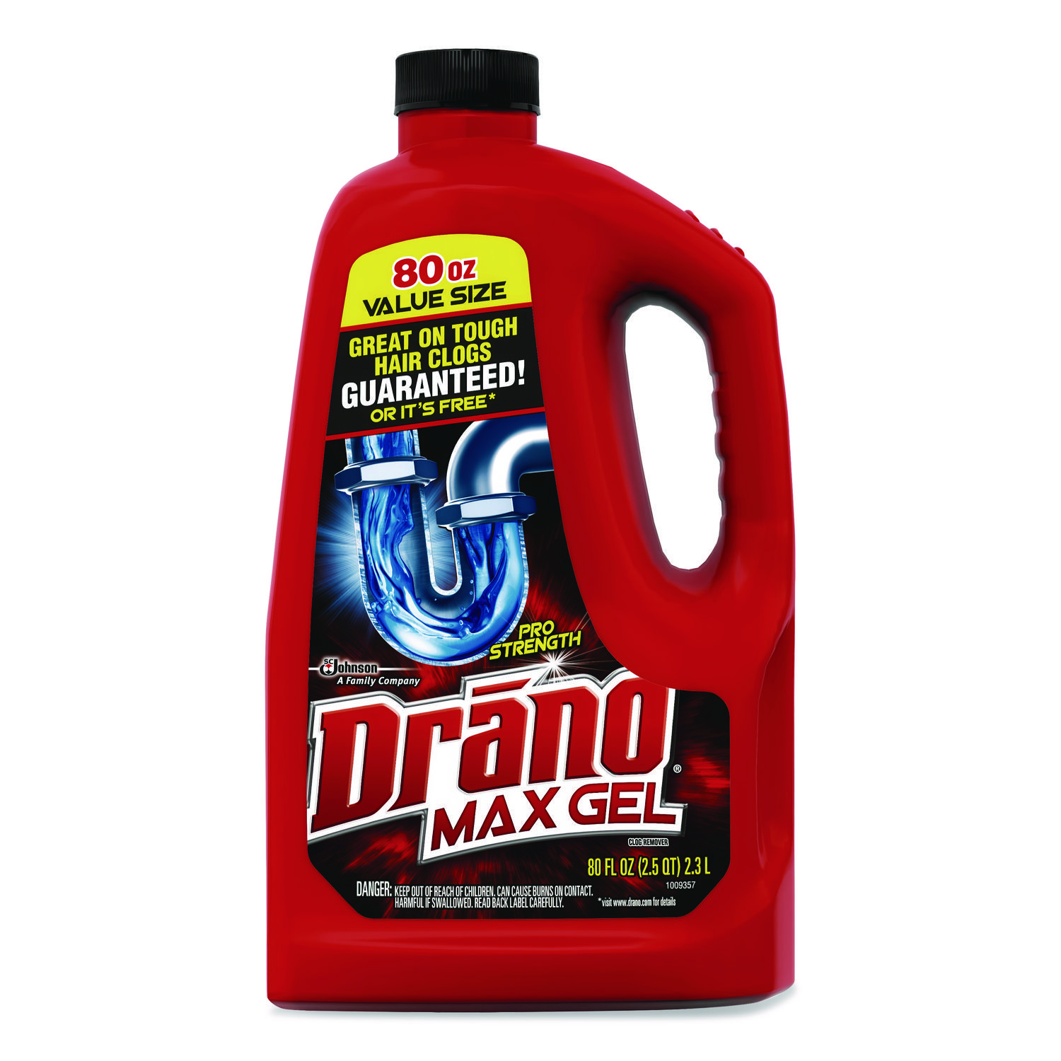Гель для удаления засоров Drano Max 80 унций флакон 694772 1946090₽
