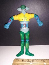 Steel Jeeg Bendable Figure RARE Vintage 1980's Toy Robot Space Hong Kong