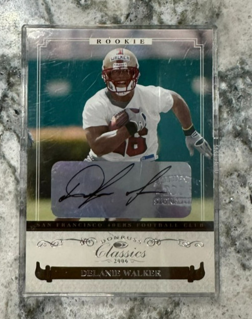 Delanie Walker Donruss Classics #178 Autograph