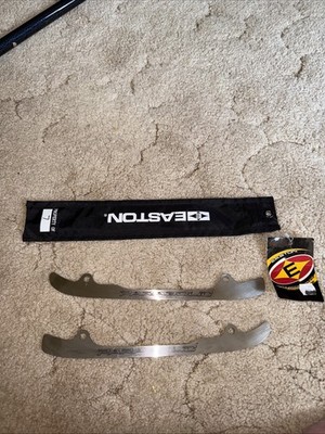 NEW SIZE 7-7.5 EASTON PARABOLIC STEEL SET OF 2 RUNNER HOCKEY SKATE BLADES