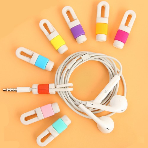8 Pcs Data Cable Protective Sleeve Cord Winder Line Protection Hub - 第 12/12 張圖片