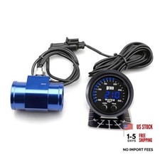 Universal 52mm Water Temperature Gauge 0-300F Joint Pipe: 38MM Blue Blue