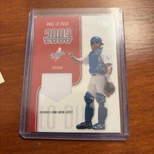 2003 Donruss Studio Paul Lo Duca Game Used Jersey Relic #213/300 Dodgers 