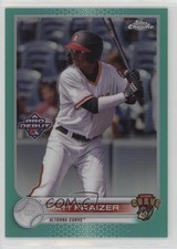 2022 Topps Pro Debut Chrome Aqua Refractor 29/75 Matt Fraizer #PDC-184 jg3