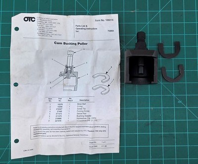 OTC Tools 7588A Ford 4WD Caster Camber Sleeve BushingPuller USA
