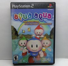 Aqua Aqua - Sony PlayStation 2 - Complete Tested Working - Free Ship