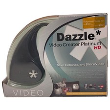 Dazzle Video Creator Platinum HD Capture Card USB RCA Analog Video Converter