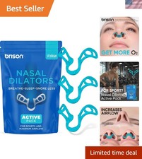 Nasal Dilators for Better Breathing  Sleep - 3 Pack Anti-Snoring Nose Vents