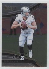 2017 Panini Select Field Level Derek Carr (Uncorrected Error: Prizm on Back) 0b5