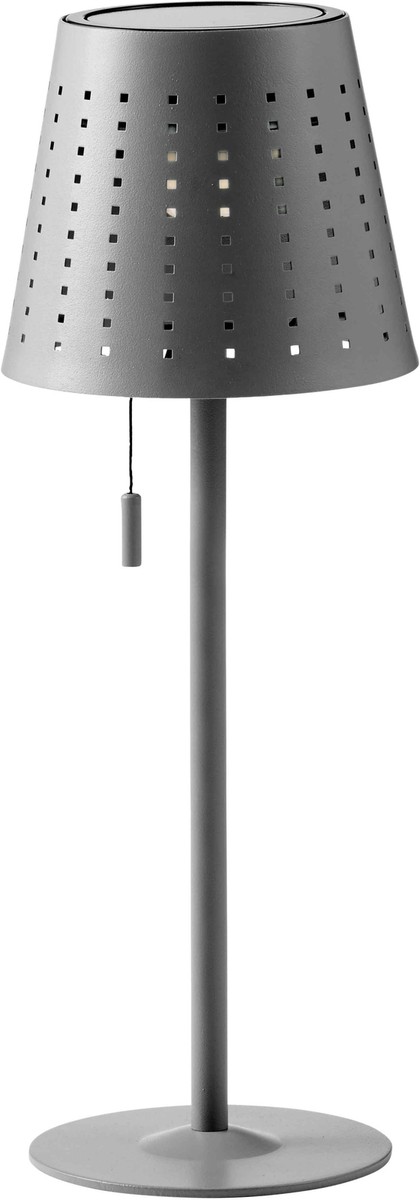 Maxkomfort LED Solar Tischleuchte – Tragbar, Dimmbar, Perfekt Für Camping & Garten