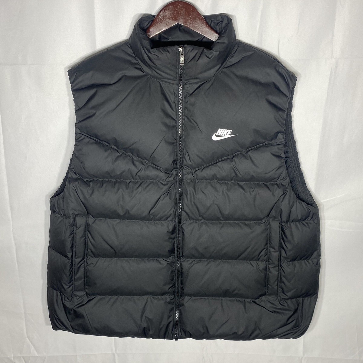 Blue Nike Padded Gilet Nike Puffer Gilet Mens Women's Nike