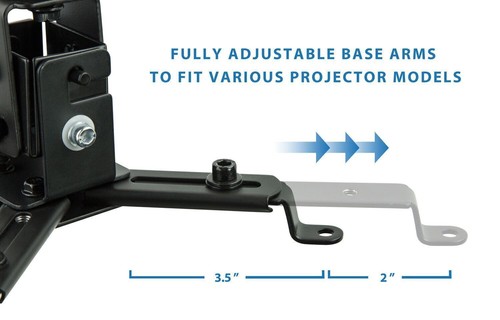 Mount-It! Wall or Ceiling Projector Mount with Universal LCD/DLP Mounting - Picture 6 of 7