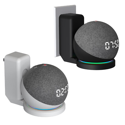 Wandhalterung für Amazon Echo Dot 4. / 5. Generation Halterung Steckdose