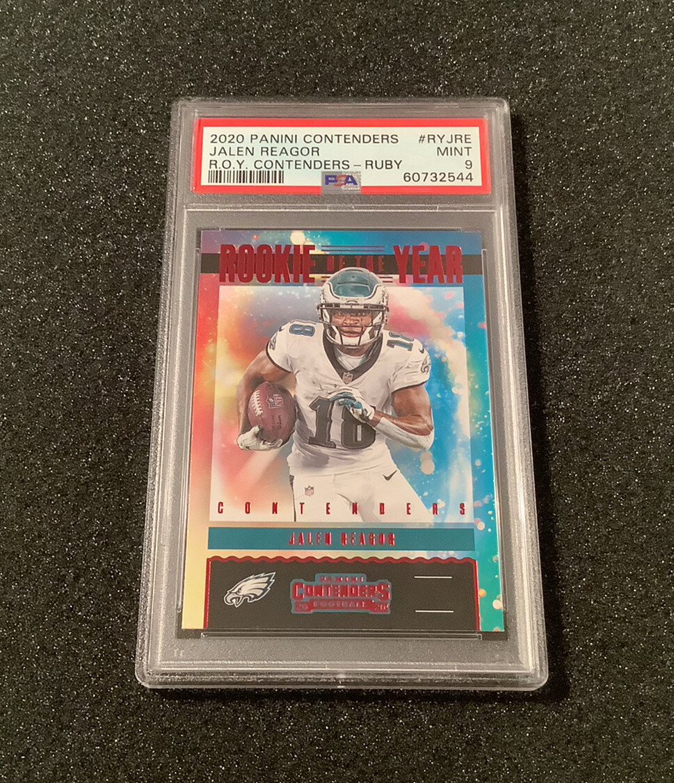 Jalen Reagor Panini Contenders Rookie of the Year Contenders #RYJRE Ruby