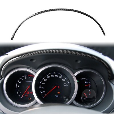 For Grand Vitara 06-13 Carbon Fiber Head Up Display Car Speedometer Cover Trim