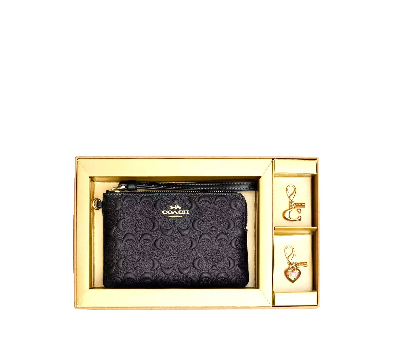 Coach Women's Patent Leather Wristlet